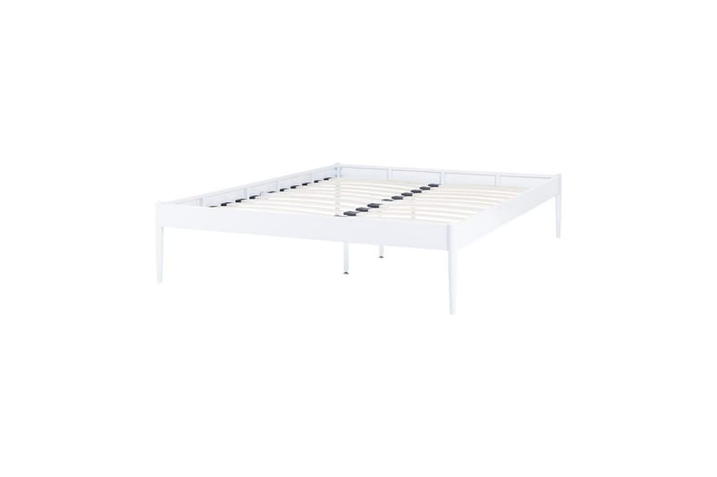 Sänky sälepohjalla Vaurs, Valkoinen, 140x200 cm