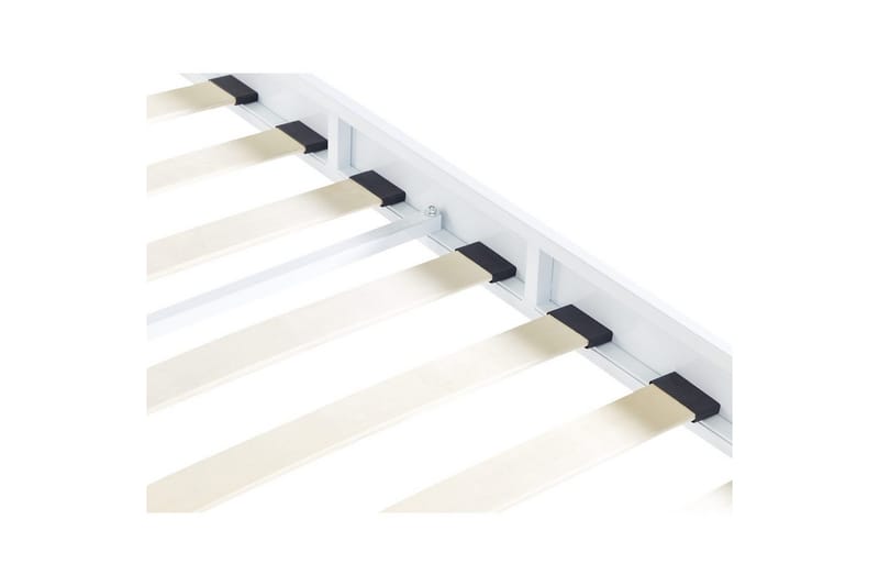 Sänky sälepohjalla Vaurs - Valkoinen, 180x200 cm - Huonekalut - Sänky - Sänkykehikot & sängynrungot