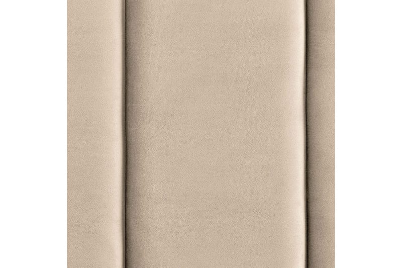 Sänky sälepohjalla Villette - Beige, musta, 140x200 cm - Huonekalut - Sänky - Sänkykehikot & sängynrungot