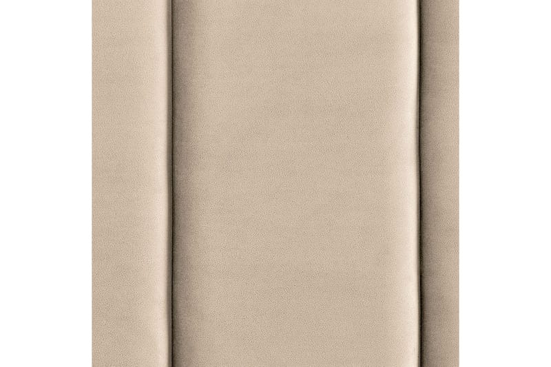 Sänky sälepohjalla Villette - Beige, musta, 140x200 cm - Huonekalut - Sänky - Sänkykehikot & sängynrungot