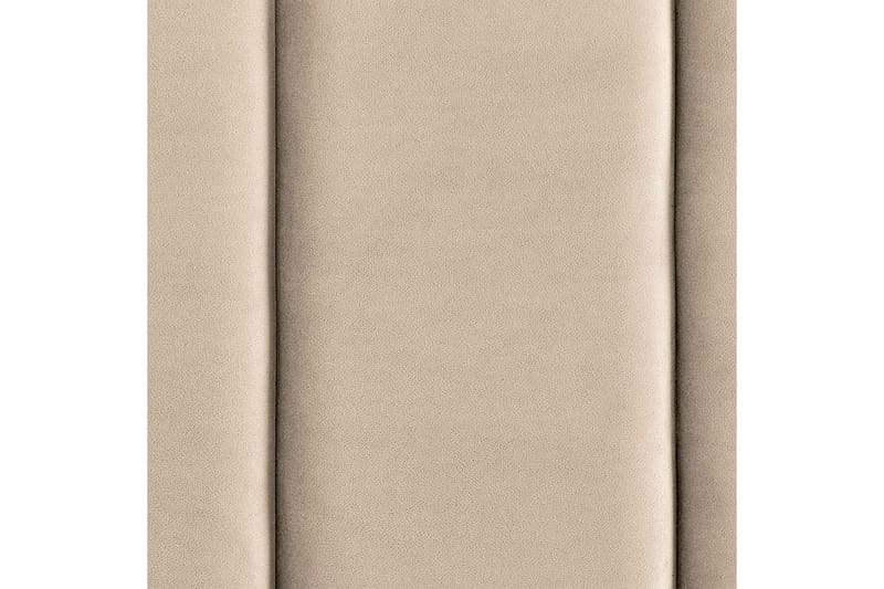 Sänky sälepohjalla Villette - Beige, musta, 160x200 cm - Huonekalut - Sänky - Sänkykehikot & sängynrungot