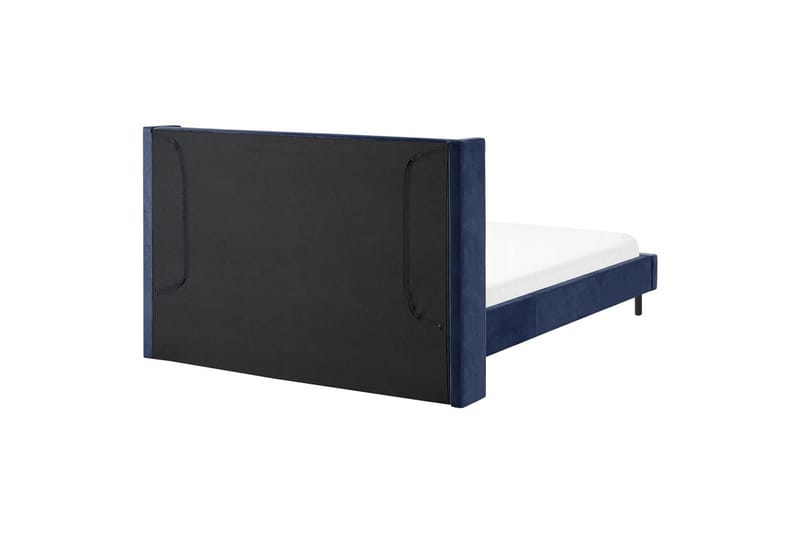Sänky sälepohjalla Villette - Sininen, Musta, 160x200 cm - Huonekalut - Sänky - Sänkykehikot & sängynrungot