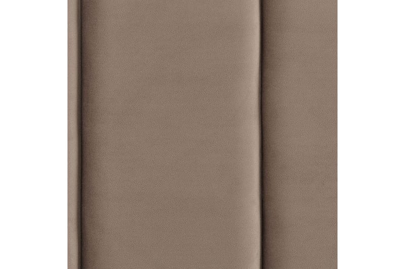 Sänky sälepohjalla Villette - Taupe, kulta, 180x200 cm - Huonekalut - Sänky - Sänkykehikot & sängynrungot