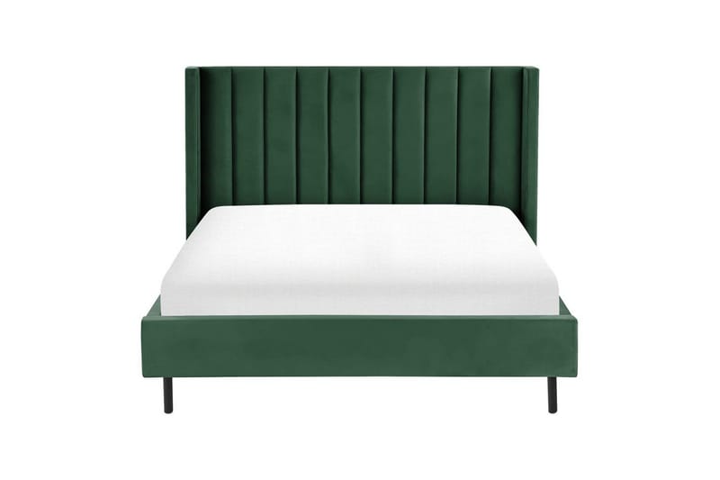 Sänky sälepohjalla Villette - Vihreä, musta, 140x200 cm - Huonekalut - Sänky - Sänkykehikot & sängynrungot