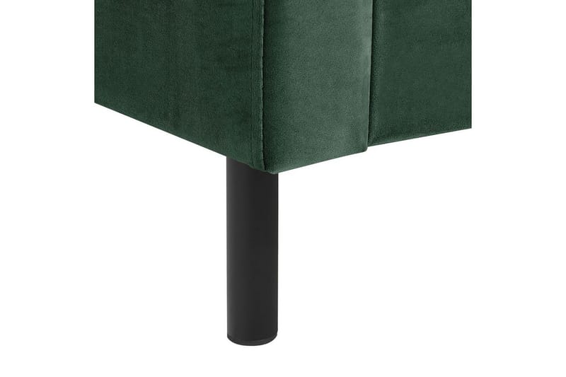 Sänky sälepohjalla Villette - Vihreä, musta, 140x200 cm - Huonekalut - Sänky - Sänkykehikot & sängynrungot