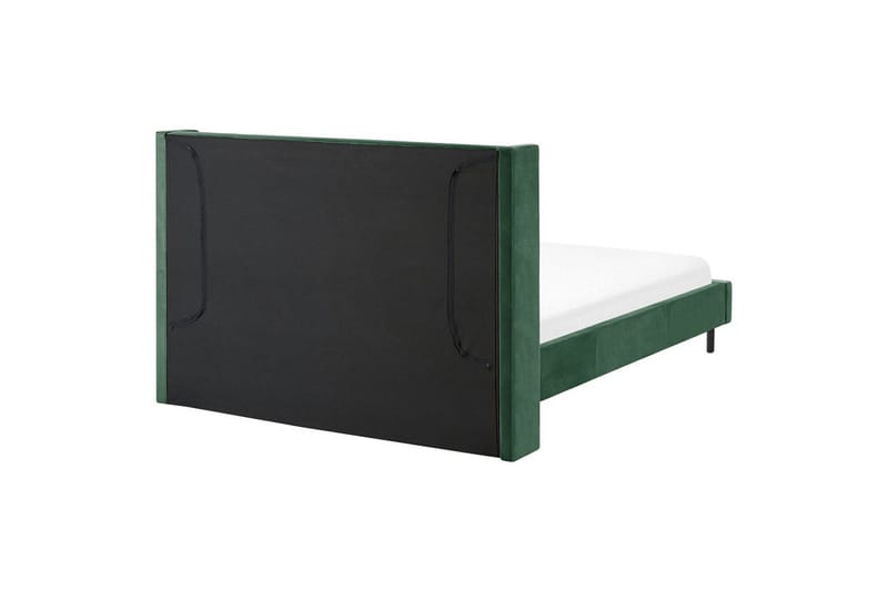 Sänky sälepohjalla Villette - Vihreä, musta, 140x200 cm - Huonekalut - Sänky - Sänkykehikot & sängynrungot
