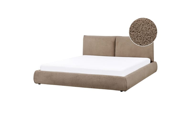 Sänky sälepohjalla Vinay - Hiekanruskea, 180x200 cm - Huonekalut - Sänky - Sänkykehikot & sängynrungot