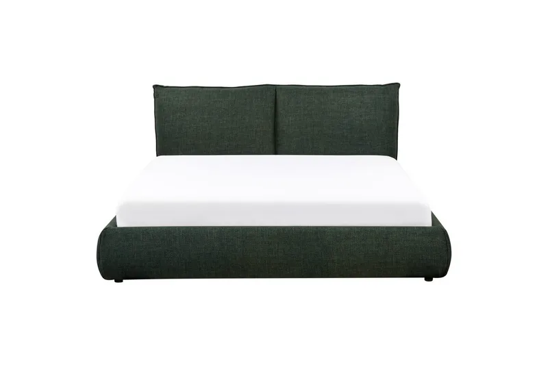 Sänky sälepohjalla Vinay - Tummanvihreä, 160x200 cm - Huonekalut - Sänky - Sänkykehikot & sängynrungot