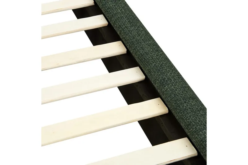 Sänky sälepohjalla Vinay - Tummanvihreä, 160x200 cm - Huonekalut - Sänky - Sänkykehikot & sängynrungot