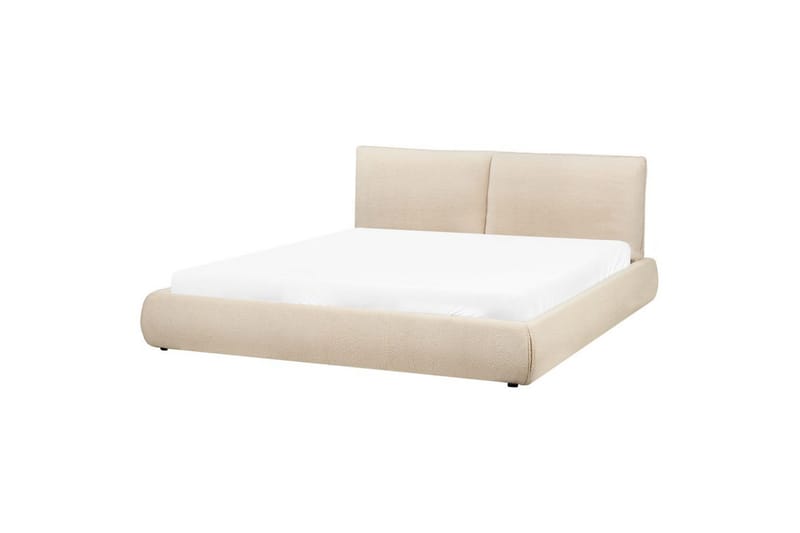 Sänky sälepohjalla Vinay - Vaaleanbeige, 180x200 cm - Huonekalut - Sänky - Sänkykehikot & sängynrungot
