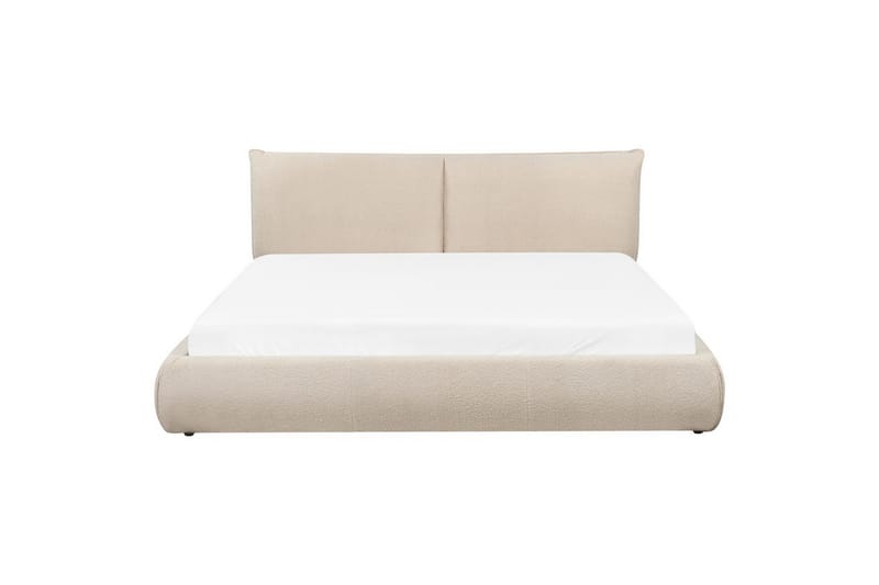 Sänky sälepohjalla Vinay - Vaaleanbeige, 180x200 cm - Huonekalut - Sänky - Sänkykehikot & sängynrungot