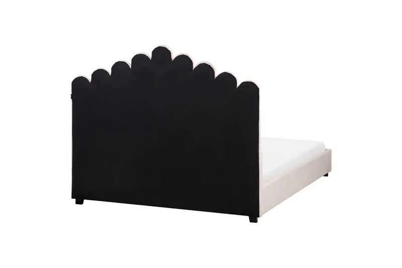 Sänky sälepohjalla Vincennes - Rosa, Musta, 140x200 cm - Huonekalut - Sänky - Sänkykehikot & sängynrungot