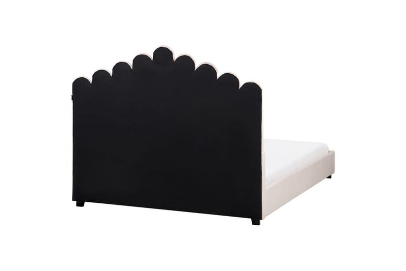 Sänky sälepohjalla Vincennes - Rosa, Musta, 140x200 cm - Huonekalut - Sänky - Sänkykehikot & sängynrungot