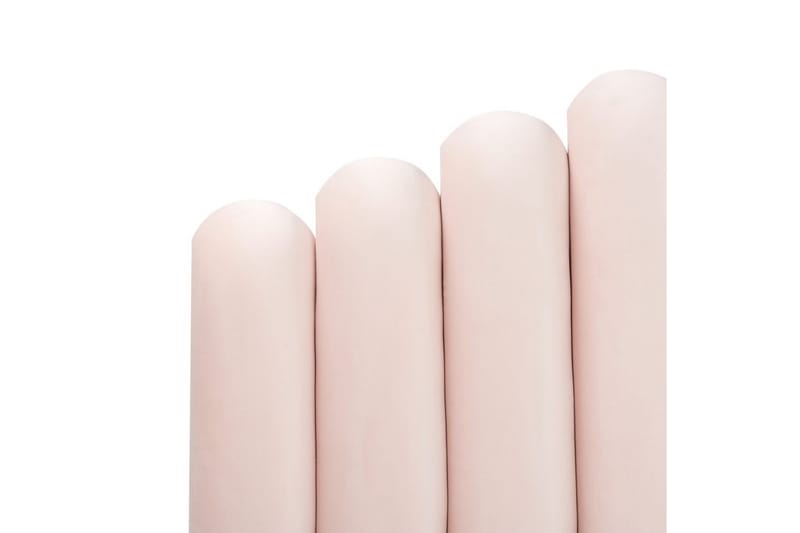 Sänky sälepohjalla Vincennes - Rosa, Musta, 180x200 cm - Huonekalut - Sänky - Sänkykehikot & sängynrungot