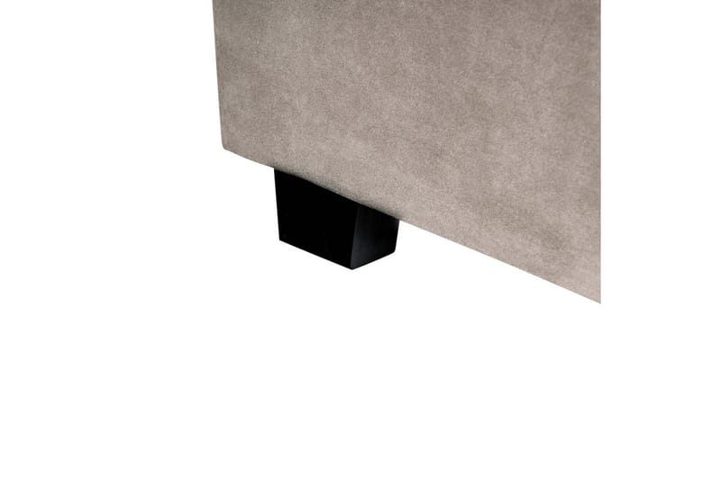 Sänky sälepohjalla Vincennes - Taupe, musta, 180x200 cm - Huonekalut - Sänky - Sänkykehikot & sängynrungot