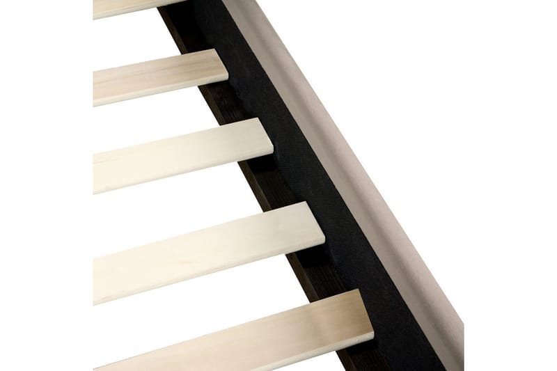 Sänky sälepohjalla Vincennes - Taupe, musta, 180x200 cm - Huonekalut - Sänky - Sänkykehikot & sängynrungot