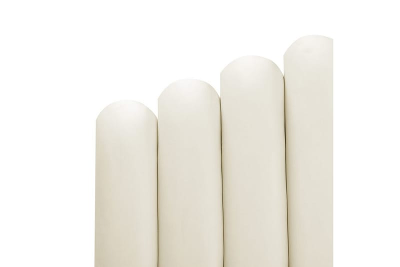 Sänky sälepohjalla Vincennes - Valkoinen, Musta, 160x200 cm - Huonekalut - Sänky - Sänkykehikot & sängynrungot