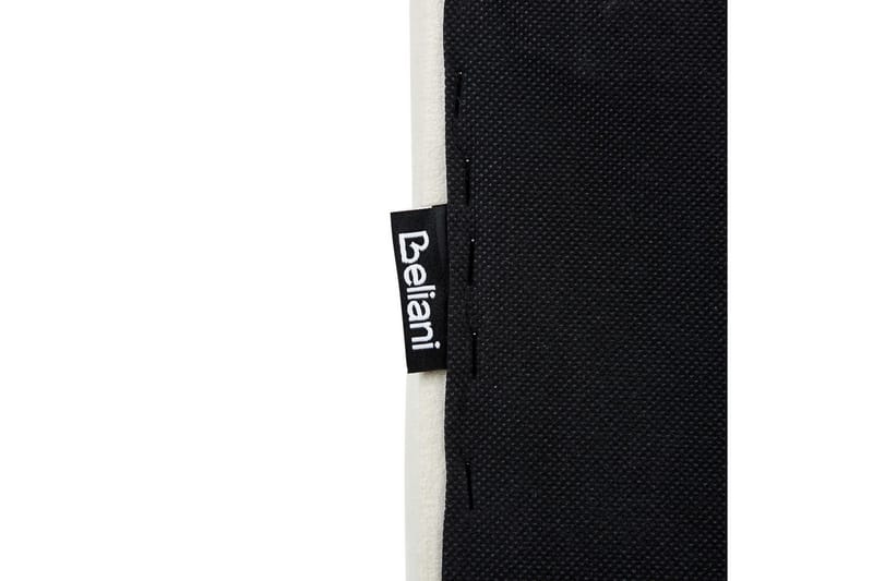 Sänky sälepohjalla Vincennes - Valkoinen, Musta, 160x200 cm - Huonekalut - Sänky - Sänkykehikot & sängynrungot