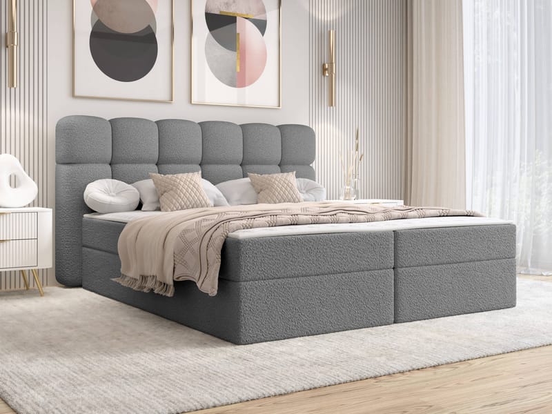 sänky Softi Lambi 12 160x200 - harmaa - Huonekalut - Sänky - Sängyt säilytystilalla