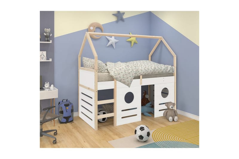 Sänky Square Line - Huonekalut - Sänky - Sänkykehikot & sängynrungot