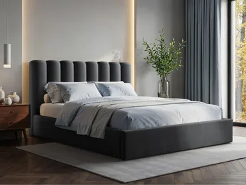 sänky Verhoiltu sänky NOX, puurunko Margo 227.09 180x200 cm - Huonekalut - Sänky - Sänkykehikot & sängynrungot