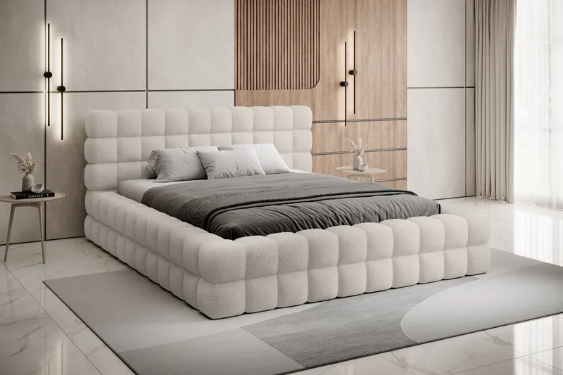 Sänkykehikko Dizzle 140x200 cm - Beige - Huonekalut - Sänky - Sänkykehikot & sängynrungot