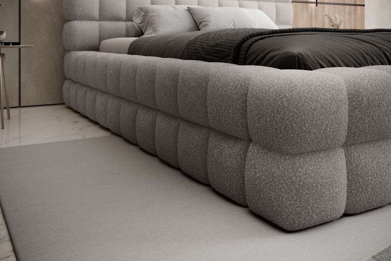 Sänkykehikko Dizzle 140x200 cm - Harmaa - Huonekalut - Sänky - Sänkykehikot & sängynrungot