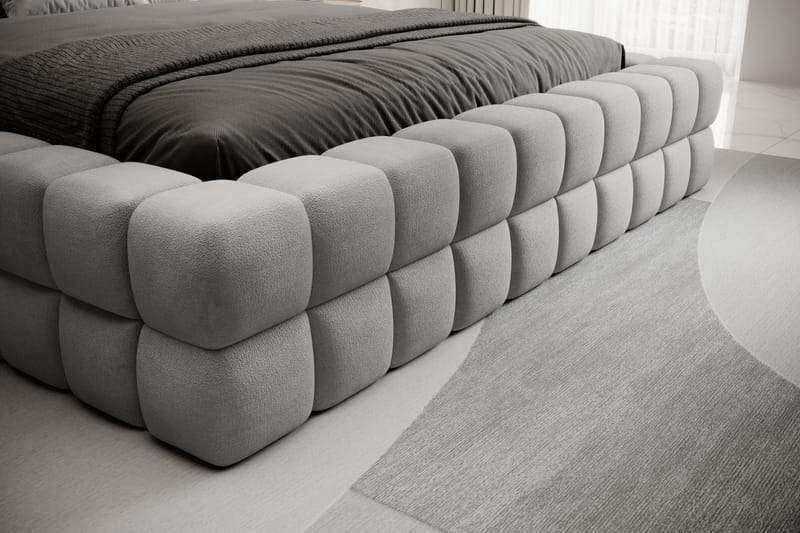 Sänkykehikko Dizzle 140x200 cm - Harmaa - Huonekalut - Sänky - Sänkykehikot & sängynrungot