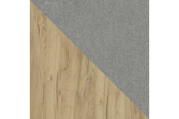 Aviemore sänkypaketti 140x200 cm sängynpäädyllä + petauspatja kovuusaste Medium - Vaaleanharmaa - Huonekalut - Sänky - Sänkykehikot & sängynrungot