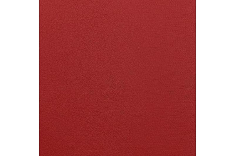 Boisdale sängynrunko 140x200 cm keinonahkaa kovuusasteella Medium - Punainen - Huonekalut - Sänky - Sänkykehikot & sängynrungot