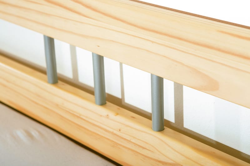 JANA Sängynrunko 90x200 Luonnonväri - Huonekalut - Sänky - Sänkykehikot & sängynrungot