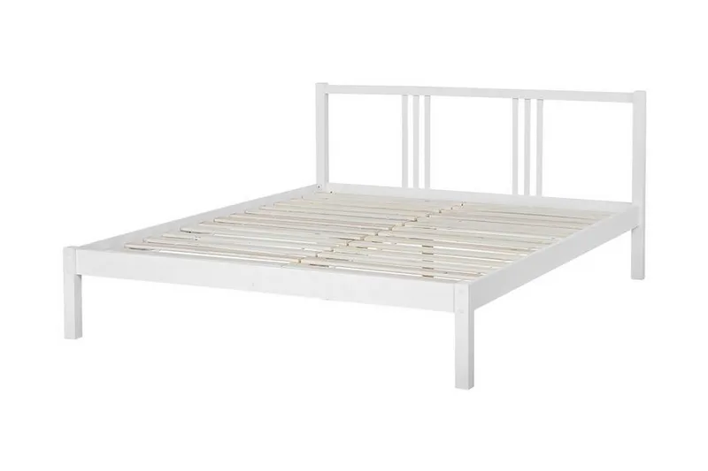 Jenkkisänky Holyfield 140x200 - Valkoinen - Huonekalut - Sänky - Sänkykehikot & sängynrungot