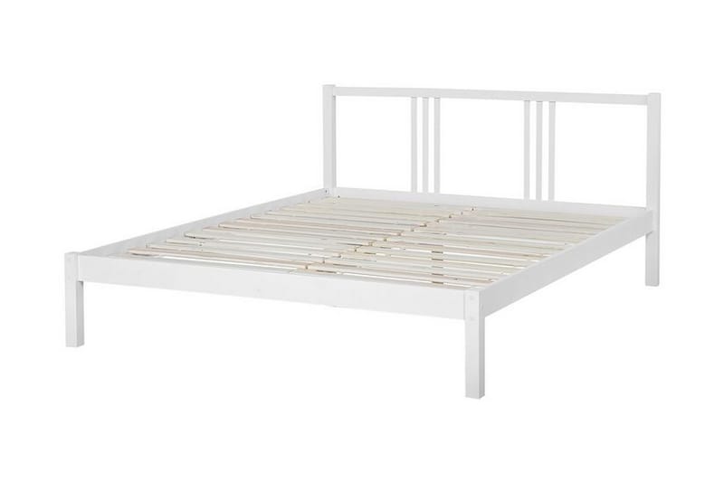 Jenkkisänky Holyfield 140x200 - Valkoinen - Huonekalut - Sänky - Sänkykehikot & sängynrungot