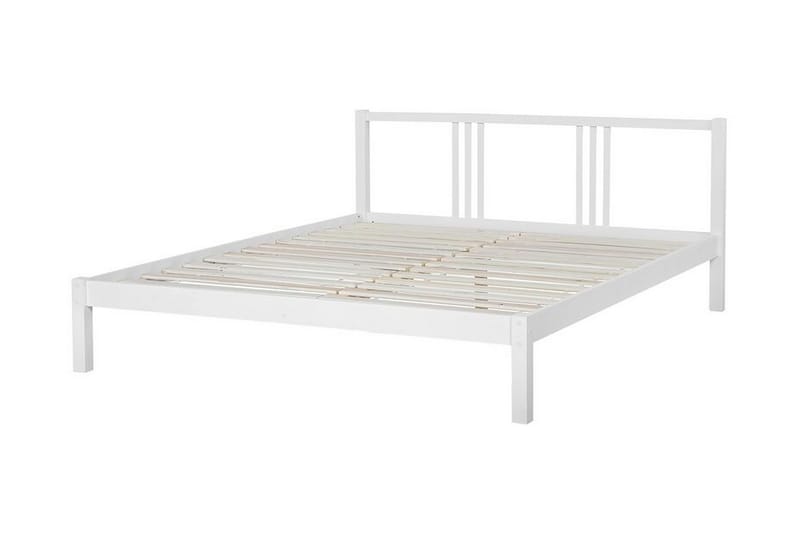 Jenkkisänky Holyfield 180x200 - Valkoinen - Huonekalut - Sänky - Sänkykehikot & sängynrungot