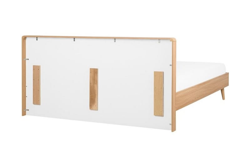 Jenkkisänky Ithiel 160x200 - Puu/Luonnonväri - Huonekalut - Sänky - Sänkykehikot & sängynrungot