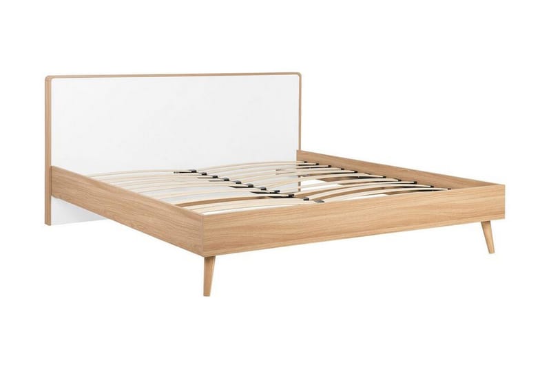Jenkkisänky Ithiel 160x200 - Puu/Luonnonväri - Huonekalut - Sänky - Sänkykehikot & sängynrungot