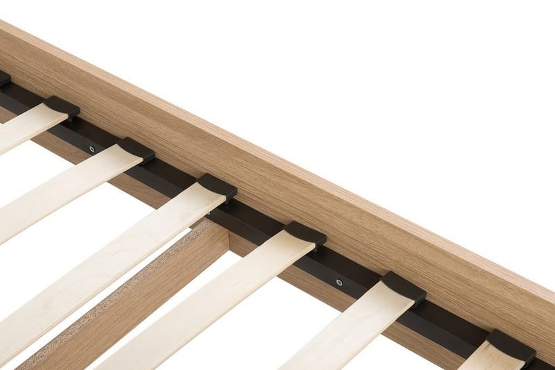 Jenkkisänky Ithiel 160x200 - Puu/Luonnonväri - Huonekalut - Sänky - Sänkykehikot & sängynrungot