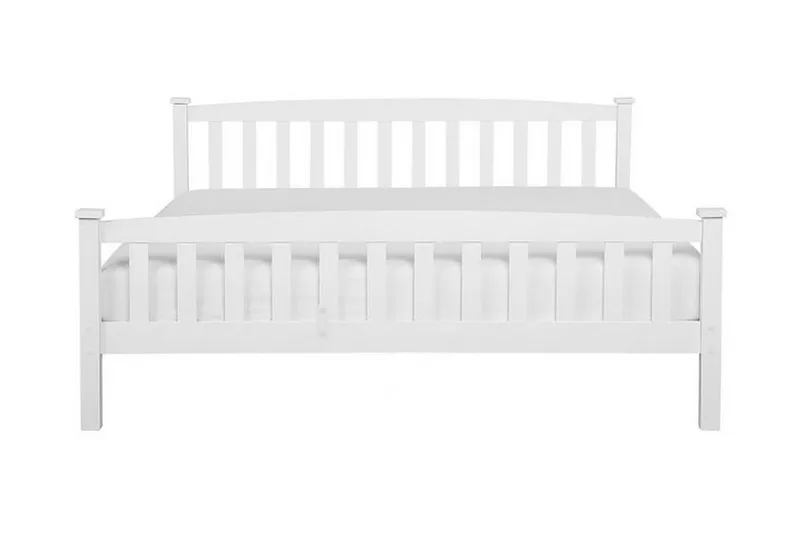 Jenkkisänky Muffoletto 160x200 - Valkoinen - Huonekalut - Sänky - Sänkykehikot & sängynrungot