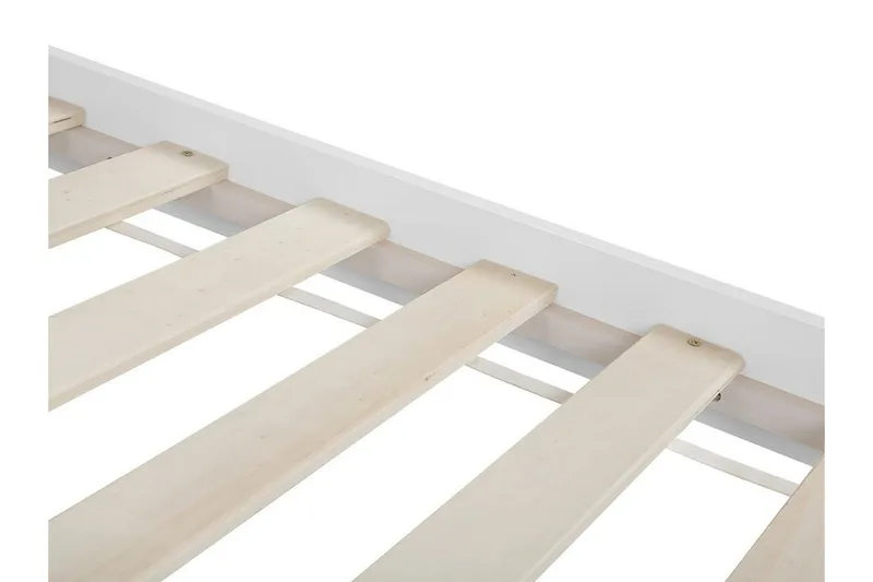 Jenkkisänky Muffoletto 180x200 - Valkoinen - Huonekalut - Sänky - Sänkykehikot & sängynrungot