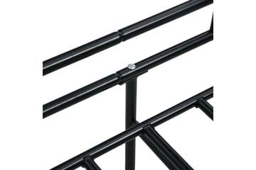 Päivävuoteenrunko musta metalli 90x200 cm - Musta - Huonekalut - Sänky - Sänkykehikot & sängynrungot