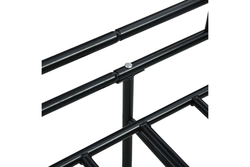 Päivävuoteenrunko musta metalli 90x200 cm - Musta - Huonekalut - Sänky - Sänkykehikot & sängynrungot