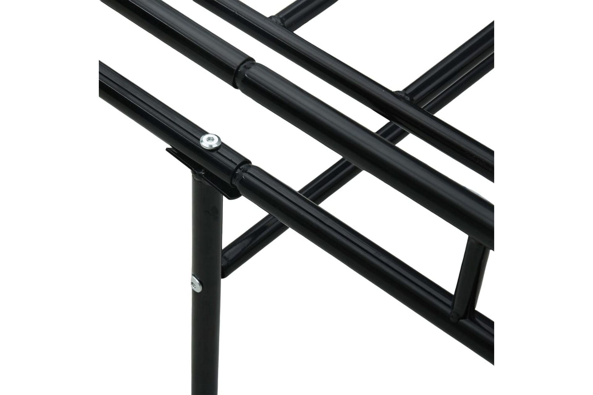 Päivävuoteenrunko musta metalli 90x200 cm - Musta - Huonekalut - Sänky - Sänkykehikot & sängynrungot