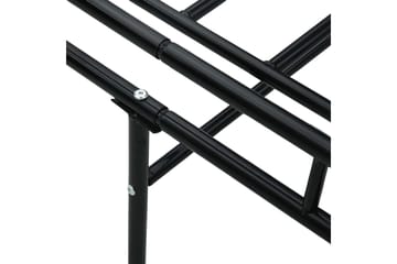 Päivävuoteenrunko musta metalli 90x200 cm - Musta - Huonekalut - Sänky - Sänkykehikot & sängynrungot
