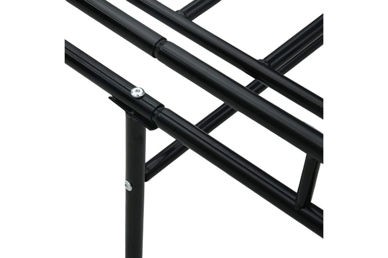 Päivävuoteenrunko musta metalli 90x200 cm - Musta - Huonekalut - Sänky - Sänkykehikot & sängynrungot