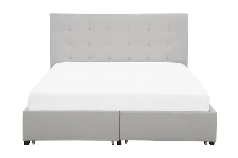 Parisänky Mooneyrow säilytyksellä 160x200, Harmaa