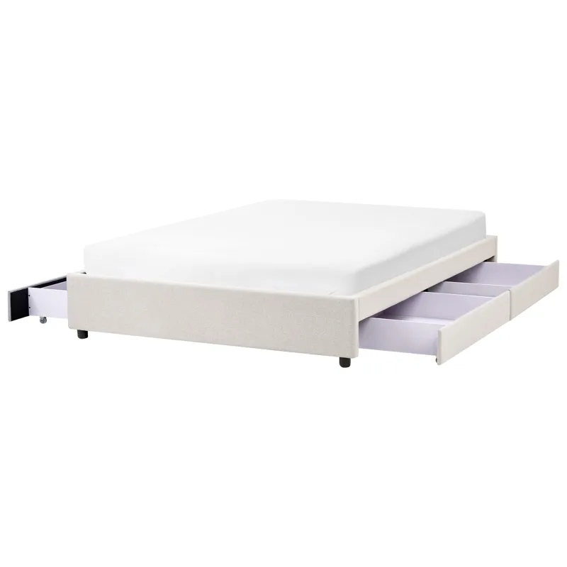 Parisänky Prades 160x200 cm, Vaalea beige