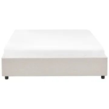 Parisänky Prades 160x200 cm - Vaalea beige - Huonekalut - Sänky - Sänkykehikot & sängynrungot