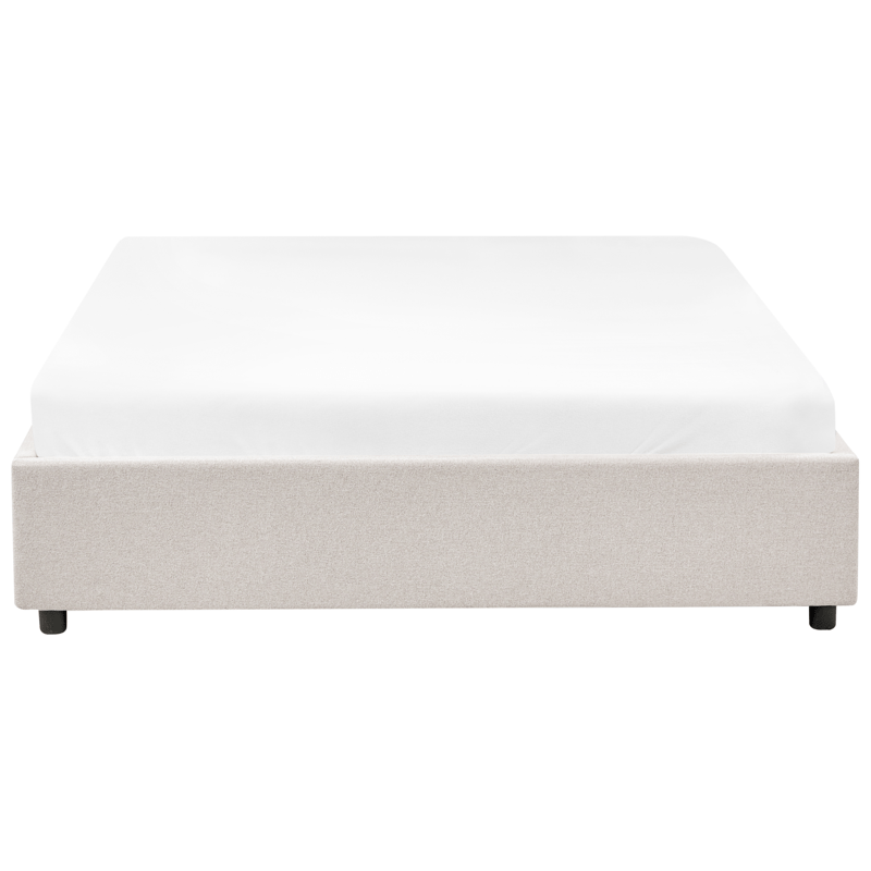 Parisänky Prades 160x200 cm - Vaalea beige - Huonekalut - Sänky - Sänkykehikot & sängynrungot