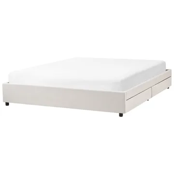 Parisänky Prades 180x200 cm - Vaalea beige - Huonekalut - Sänky - Sänkykehikot & sängynrungot