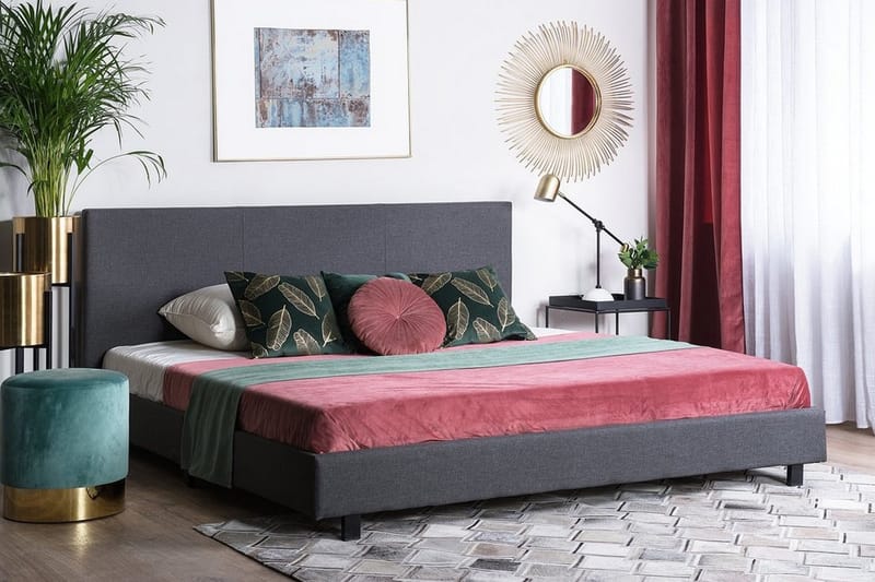 Parivuode Albi 160x200 cm - Harmaa - Huonekalut - Sänky - Sänkykehikot & sängynrungot